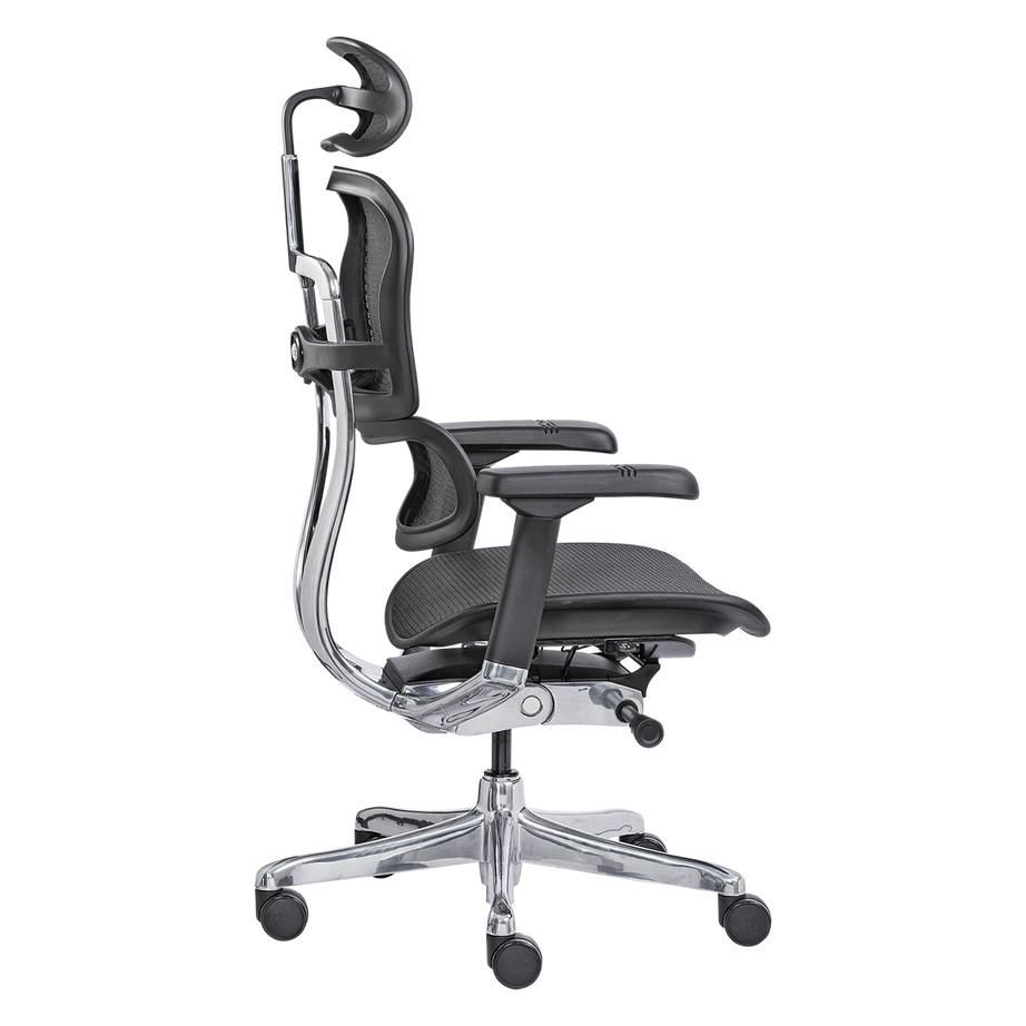 Premium Ergonomic Mesh Office Chair - Advanced Adjustability with Aluminum Frame